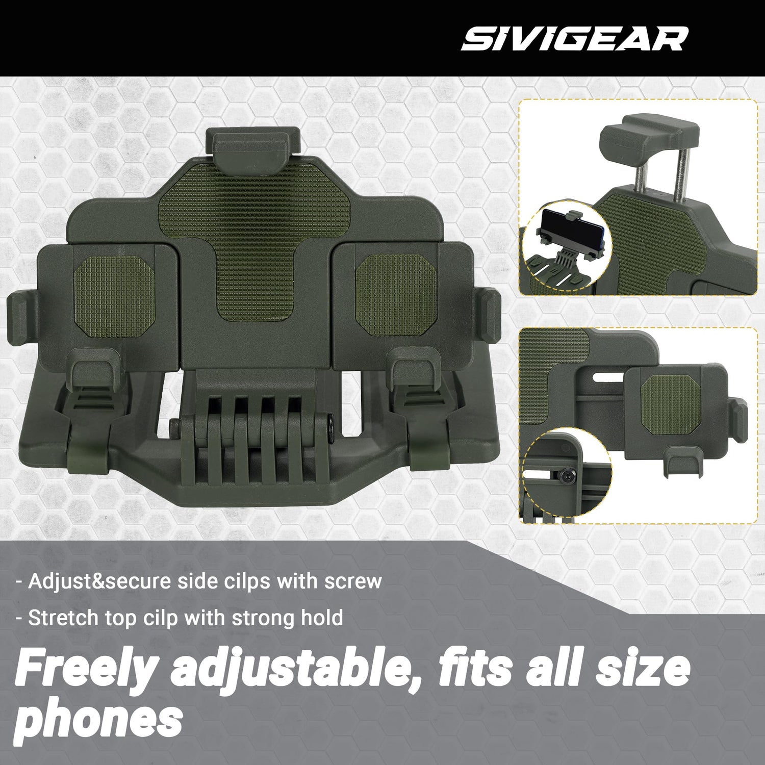 Tactical MOLLE Phone Holder