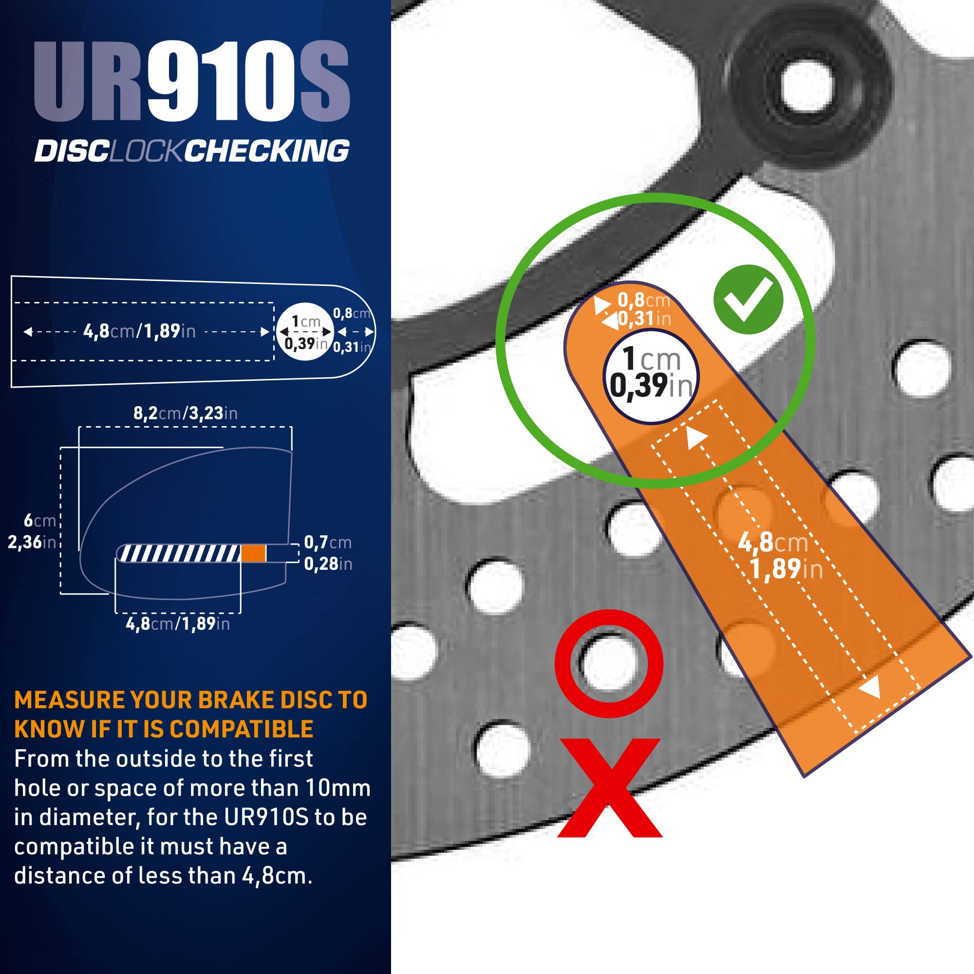 Alarm Disc Brake Lock
