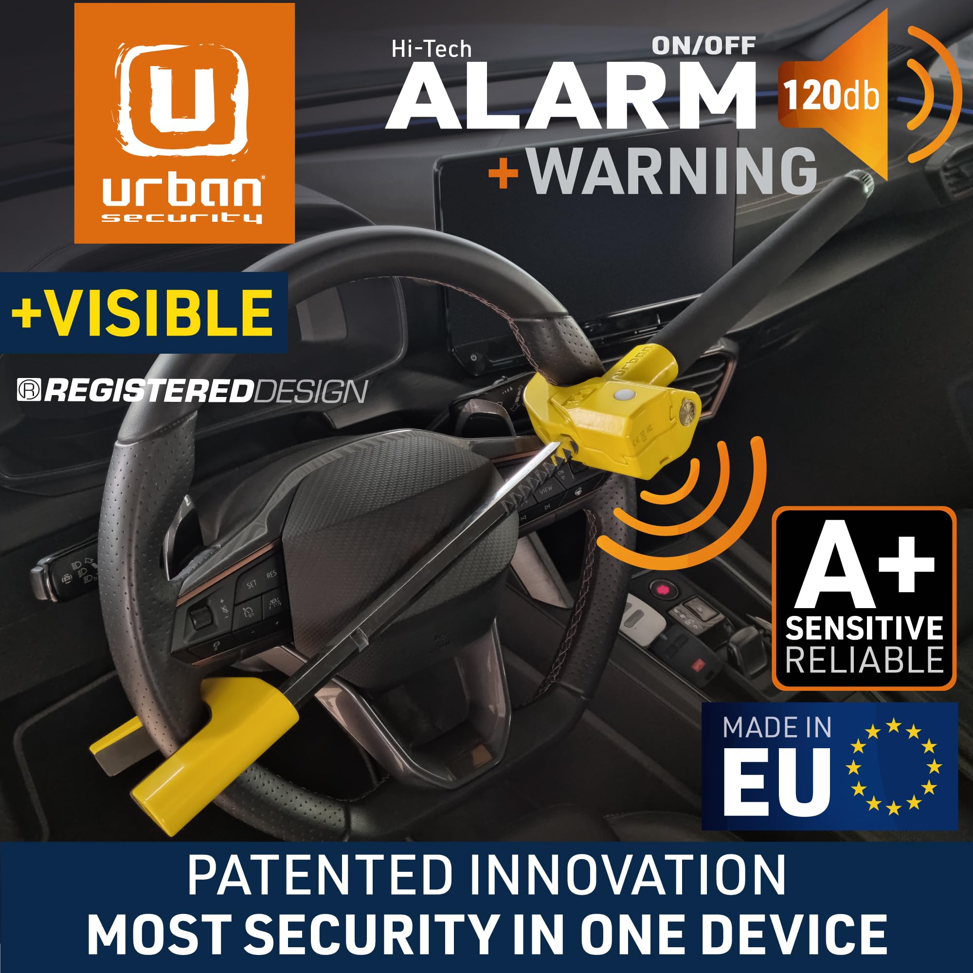 Steering Wheel Lock Alarm