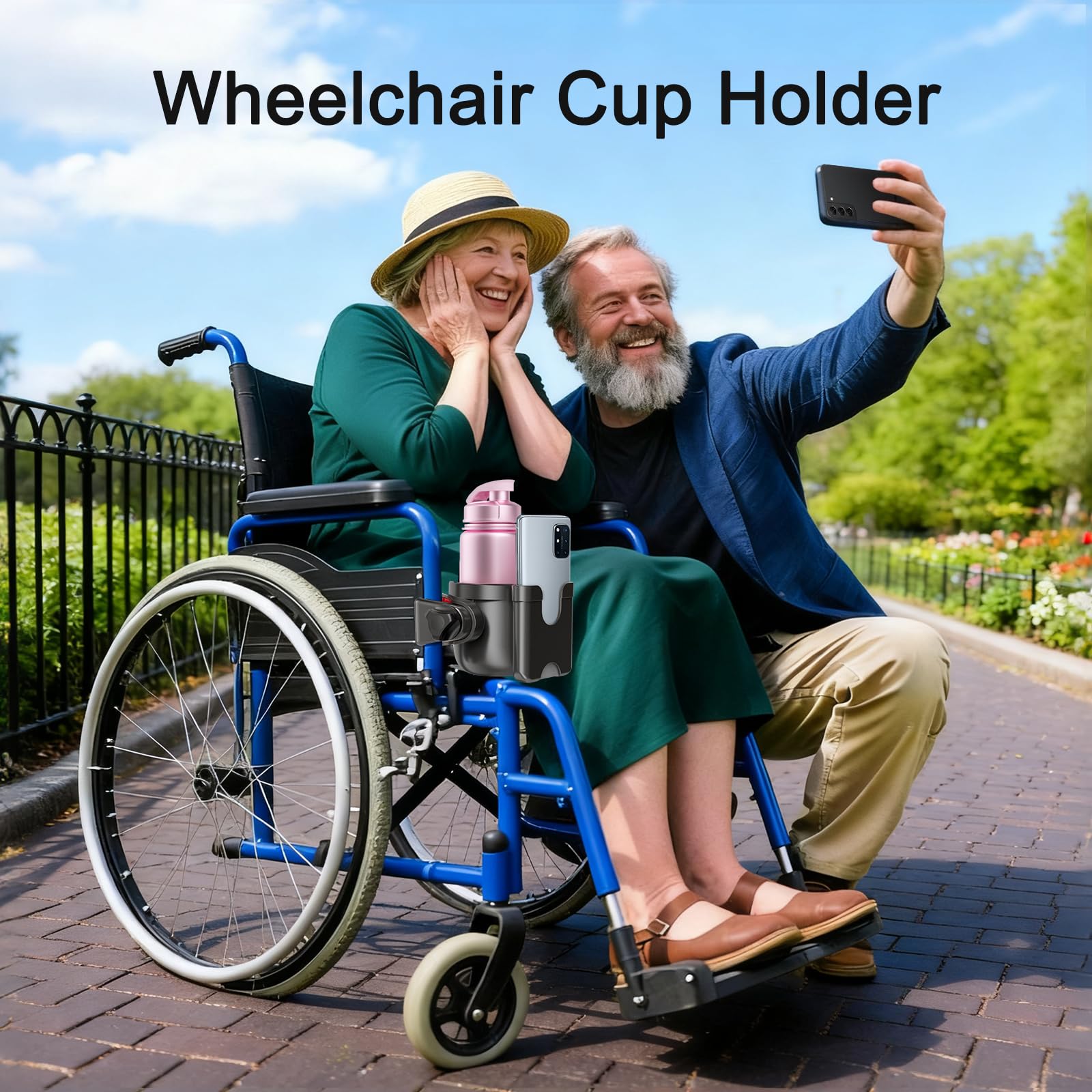 Cup Holder with Phone Mount